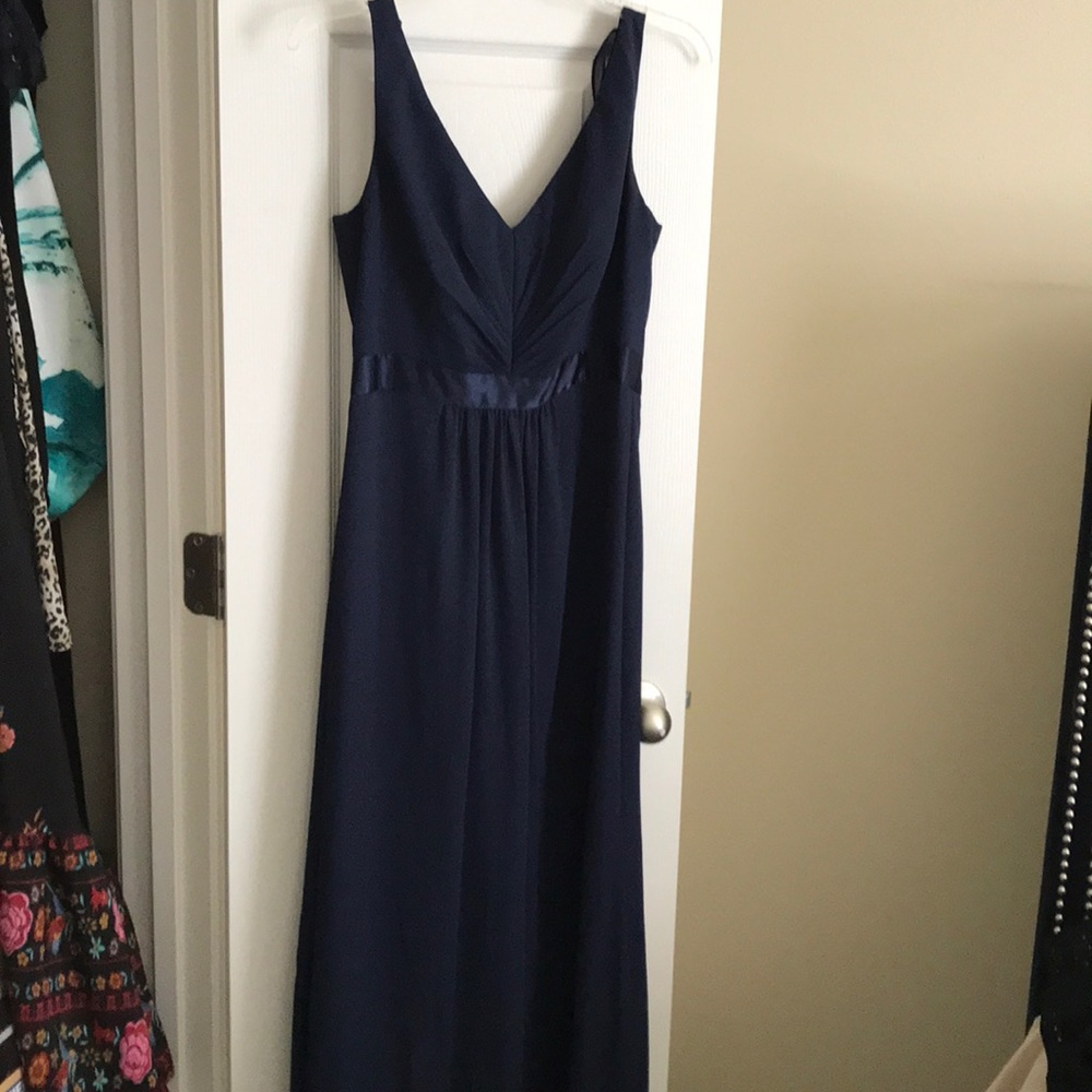 Navy bridesmaid dress